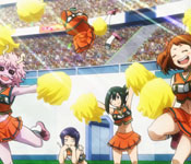 class 1-a girls cheerleading